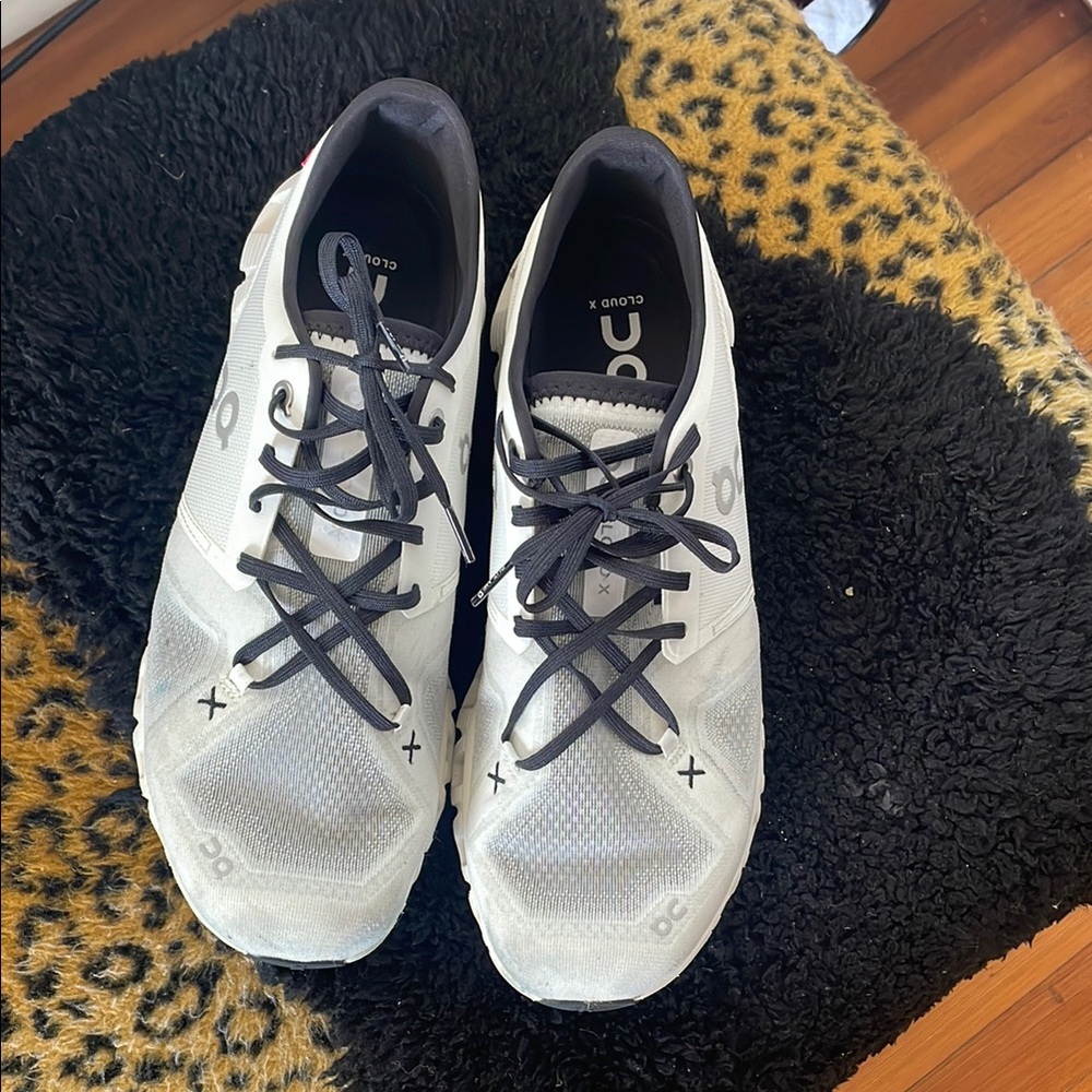 On Running Men's White Athletic Shoes